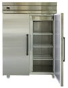 upright ss fridge